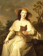 Jean-Baptiste Santerre Portrait de Louise Adeaide d'Orleans France oil painting artist
